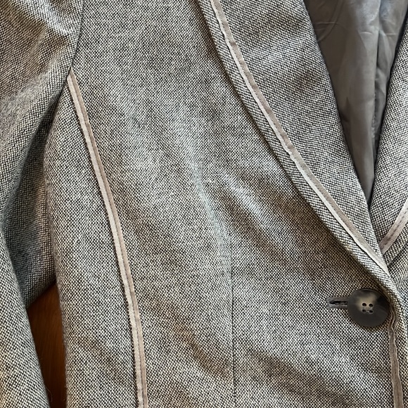 Anne Klein | gray blazer - Picture 3 of 4